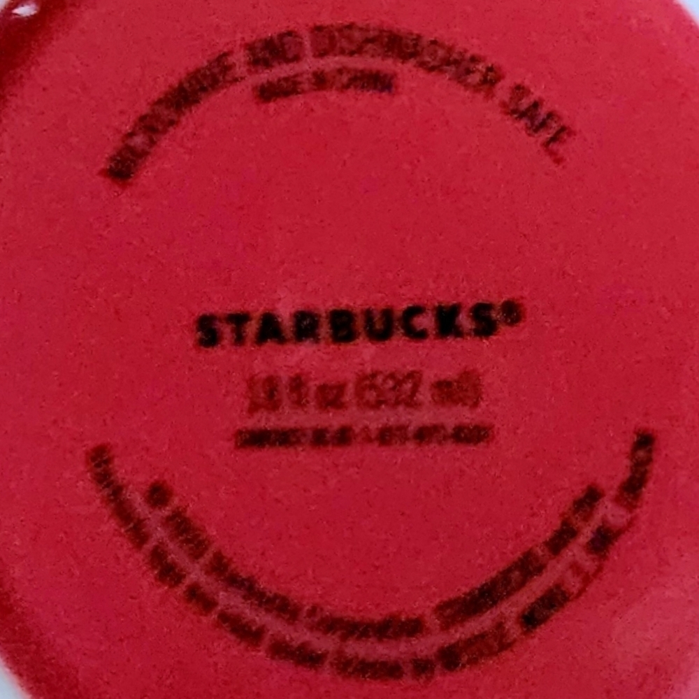 Starbucks Red Holiday Trees Siren Mug-2020 - Picture 7 of 7